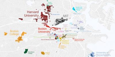 Kart Boston universitetinin