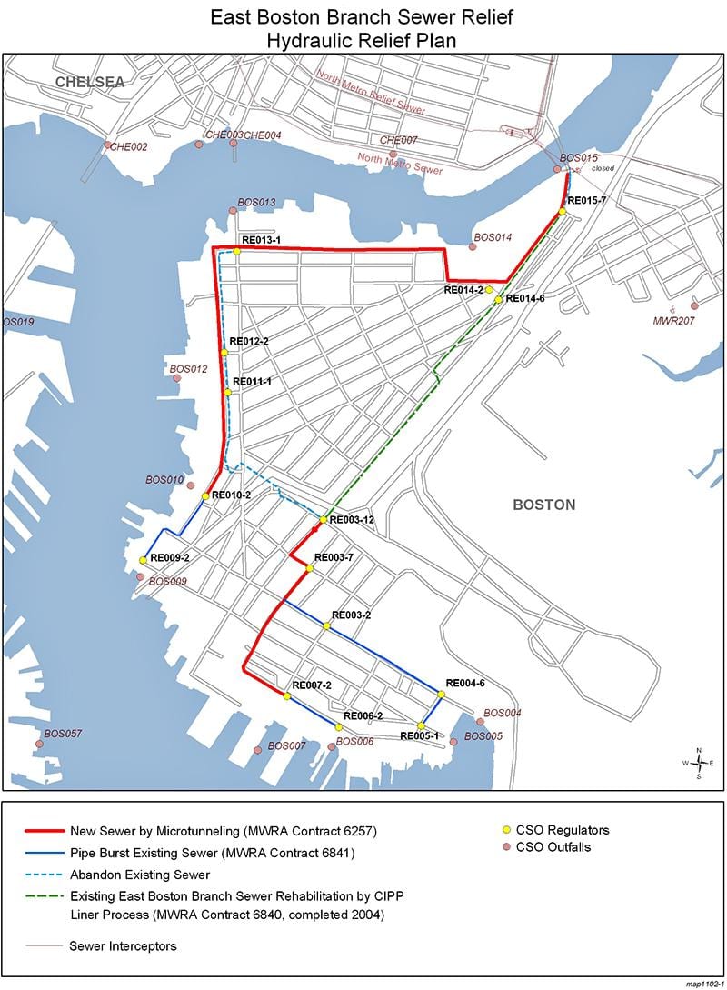 kart şərq Boston