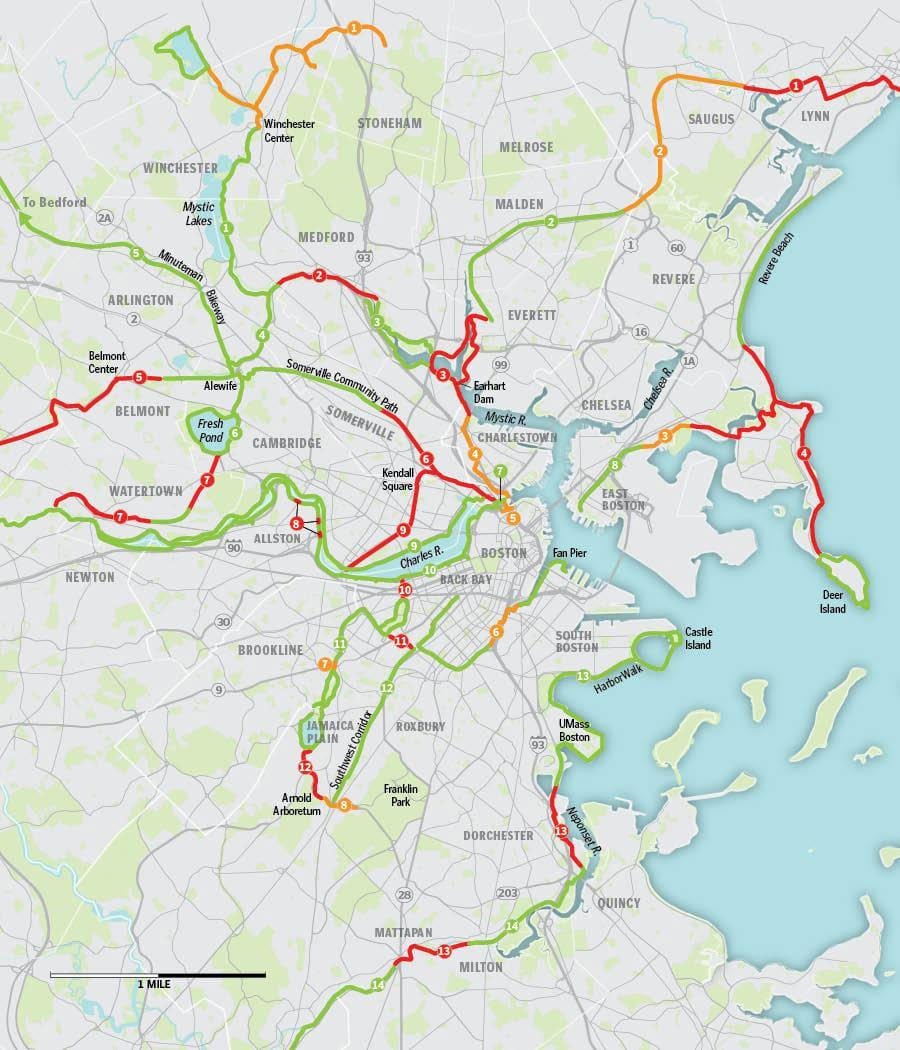kart Boston velosiped