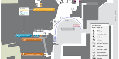 Uşaq xəstəxanası Boston xəritə